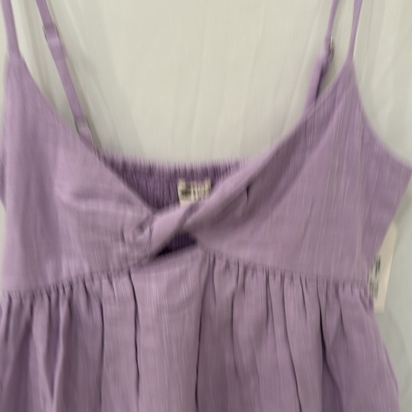 Billabong in a twist mini dress in lilac NWT  size medium - Picture 5 of 9
